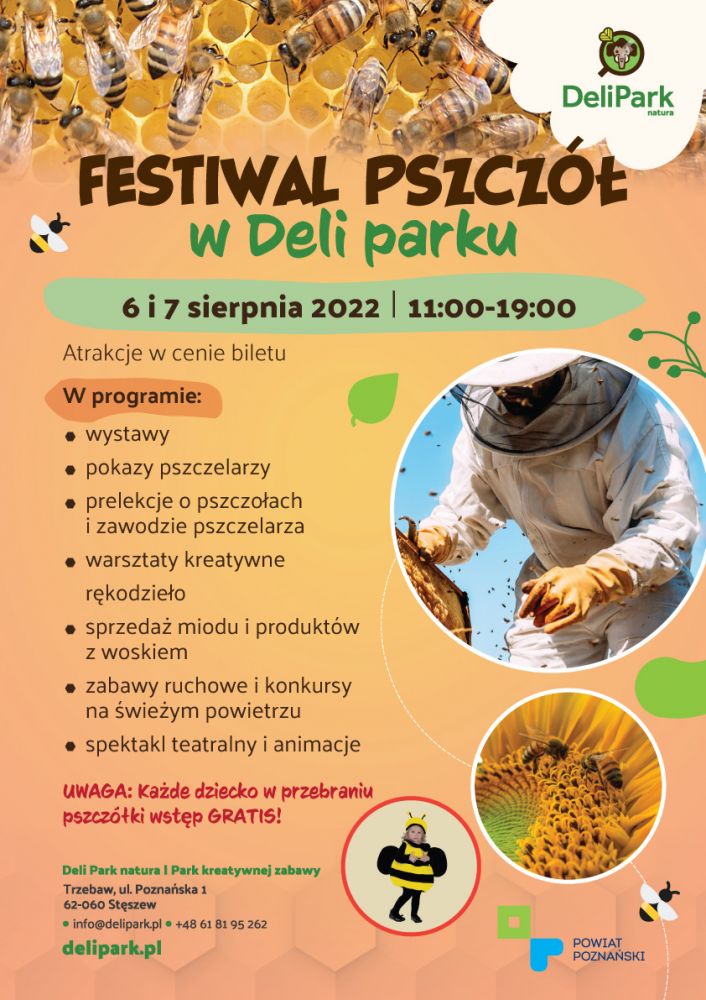 Festiwal Pszczół w DELI Park 2022